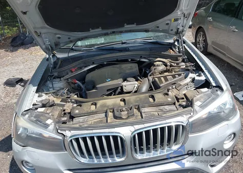 2017 BMW X3 Sdrive28I из США, поврежденный, VIN 5UXWZ7C37H0V92408